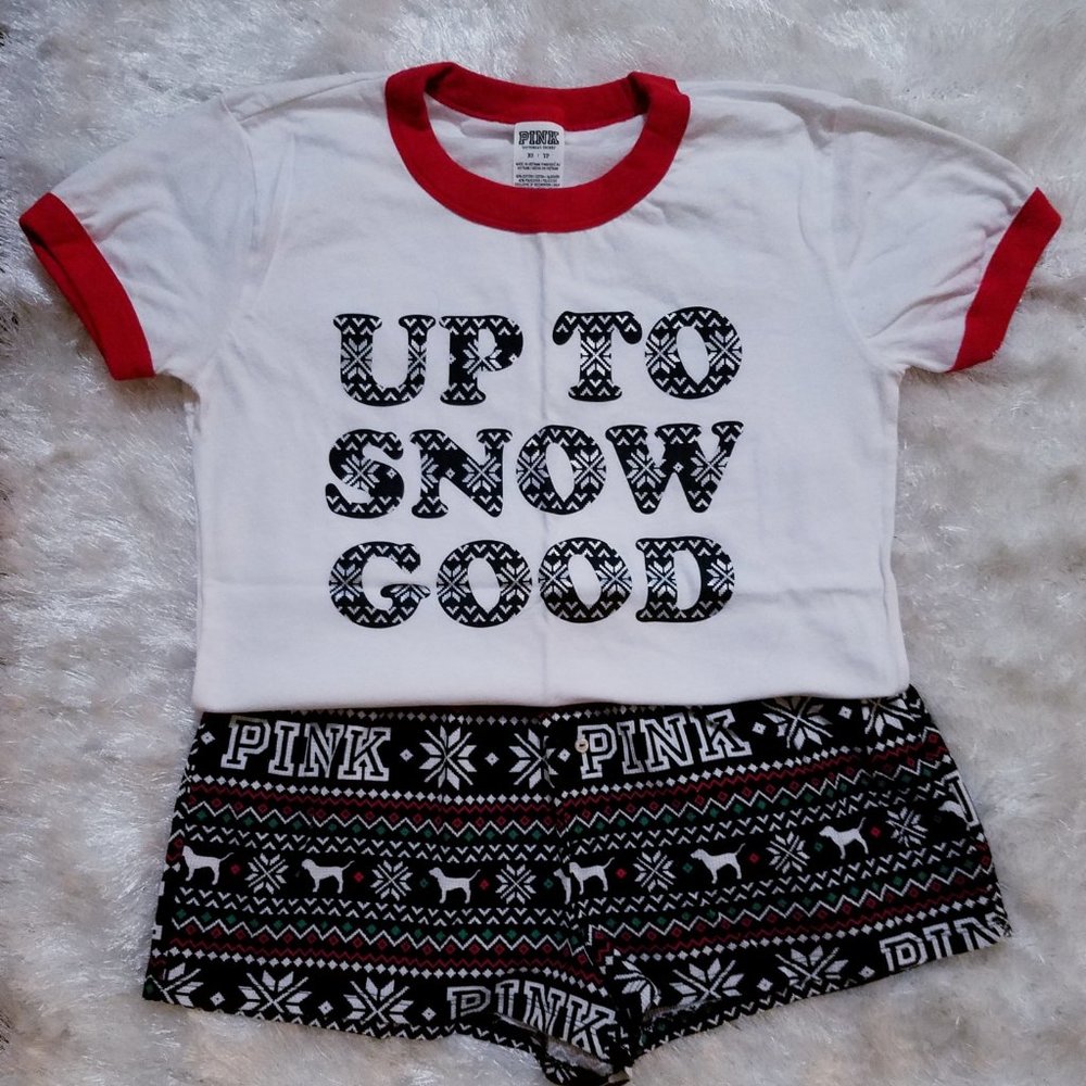 Victoria Secret  Up To Snow Good Set Rare Pattern